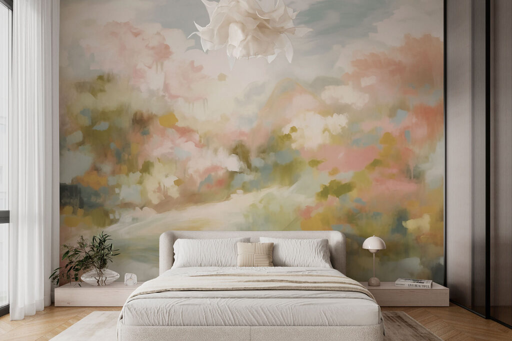 Painting of a landscape Painting of a landscape