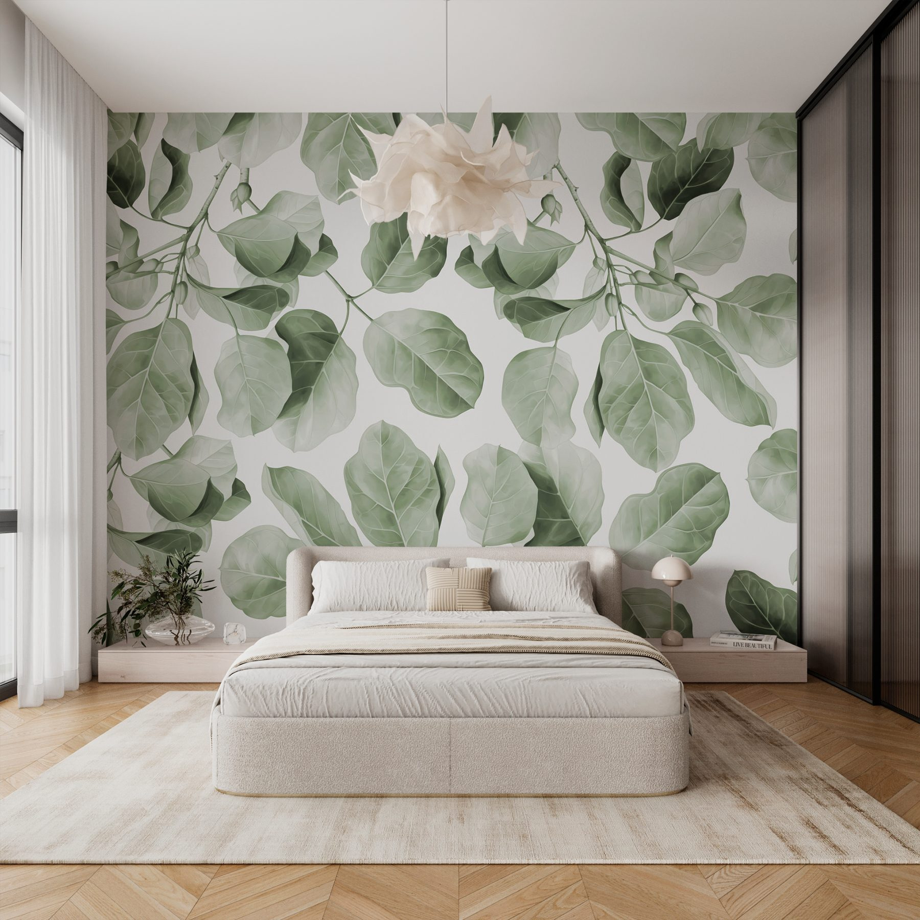 Nature’s serenity in leafy patterns Nature’s serenity in leafy patterns