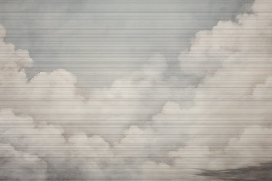 Nuvens brancas no céu