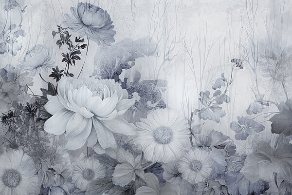 Flores delicadas em tons suaves Flores delicadas em tons suaves