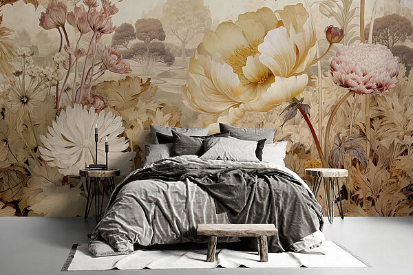 Flores delicadas em tons suaves. Flores delicadas em tons suaves.