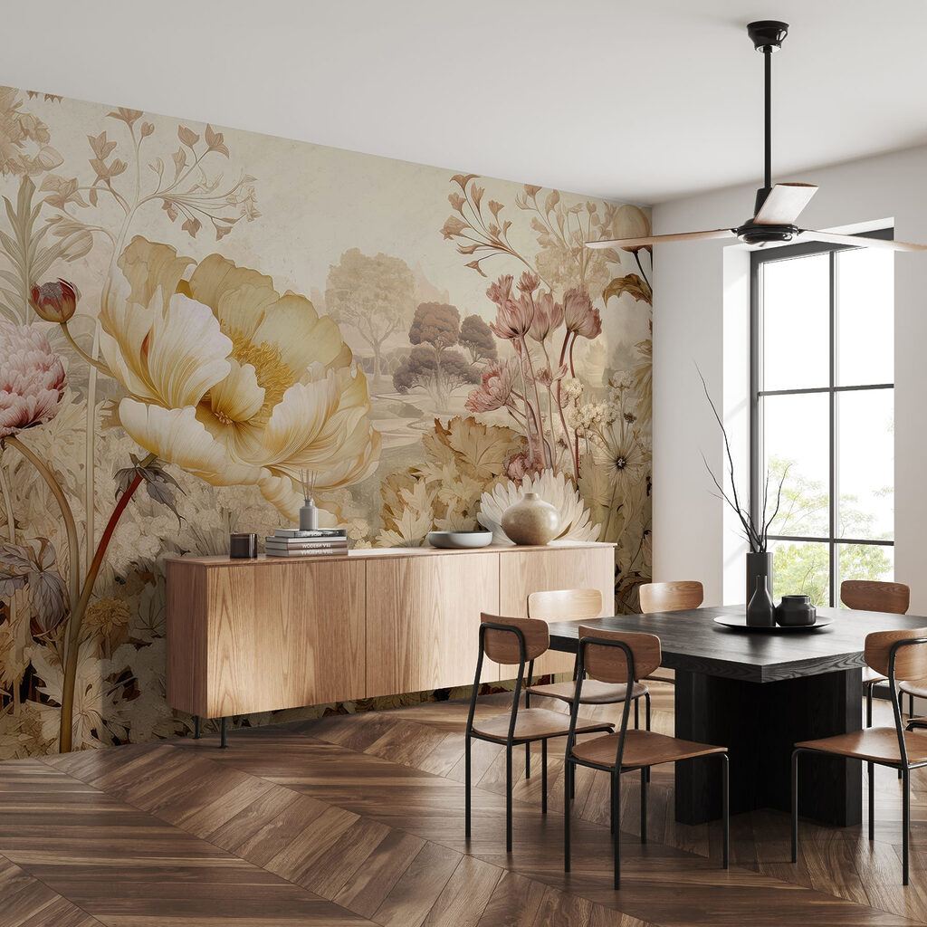 Delicate blooms in muted tones Delicate blooms in muted tones