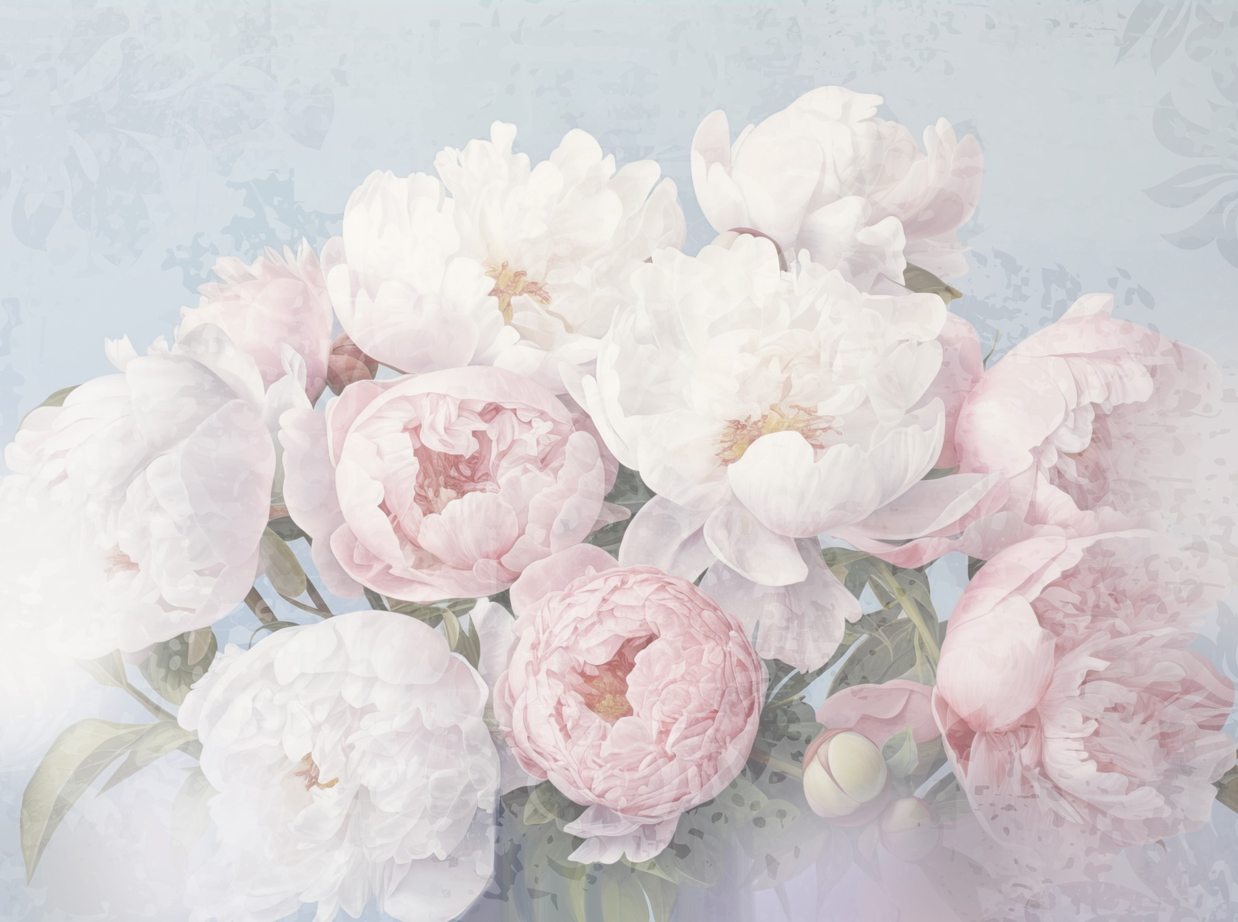 Bouquet of pink and white flowers Bouquet of pink and white flowers