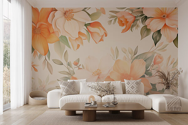 Beleza floral em tons suaves Beleza floral em tons suaves