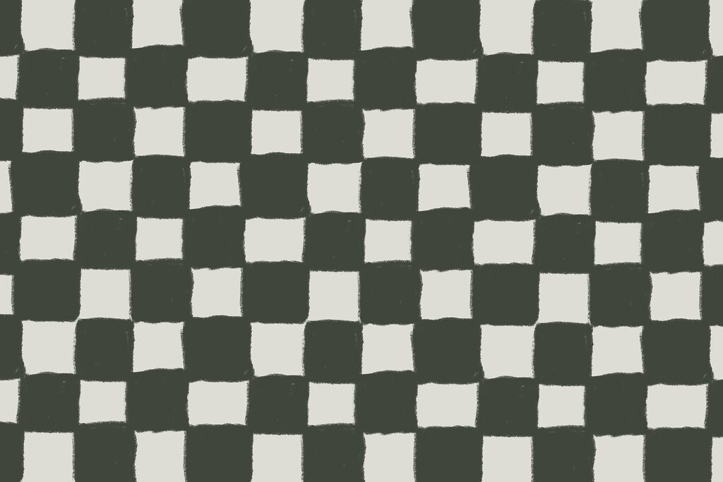 Padrão axadrezado preto e branco Padrão axadrezado preto e branco