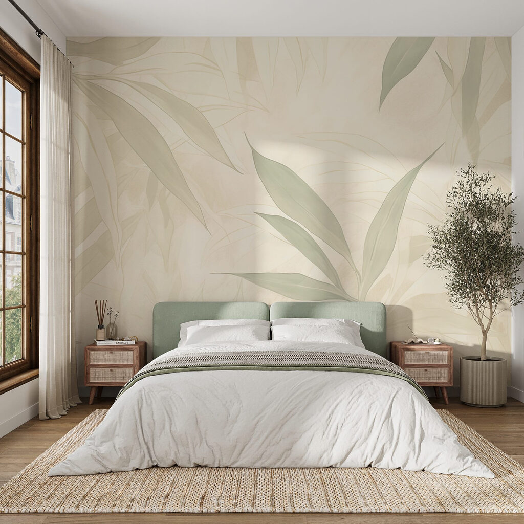 Nature's soft, soothing leaf patterns Nature's soft, soothing leaf patterns