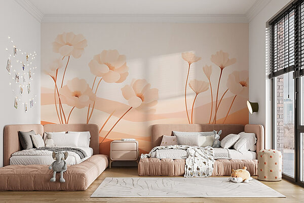 Flores brancas num deserto Flores brancas num deserto