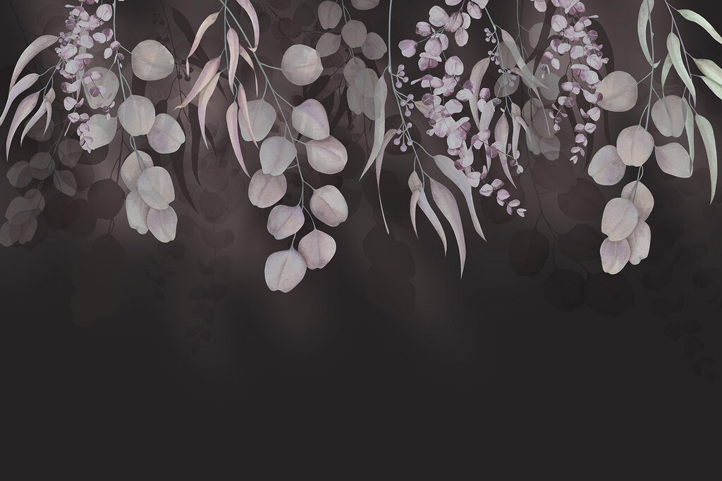 Folhas delicadas em tons suaves Folhas delicadas em tons suaves