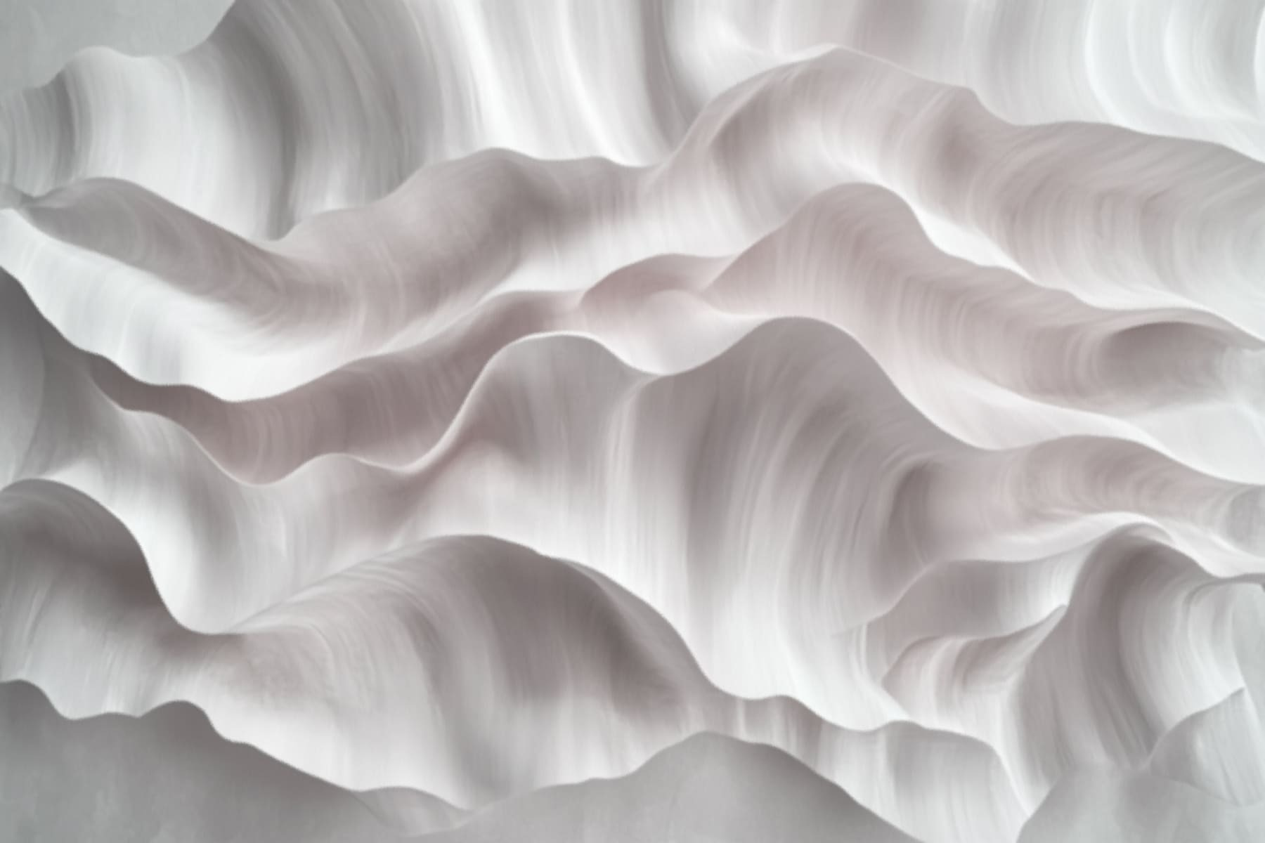 Soft waves of flowing texture