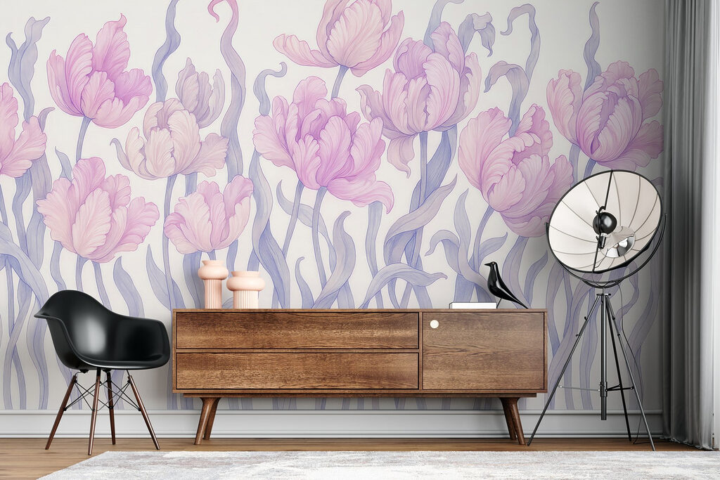 Group of purple flowers