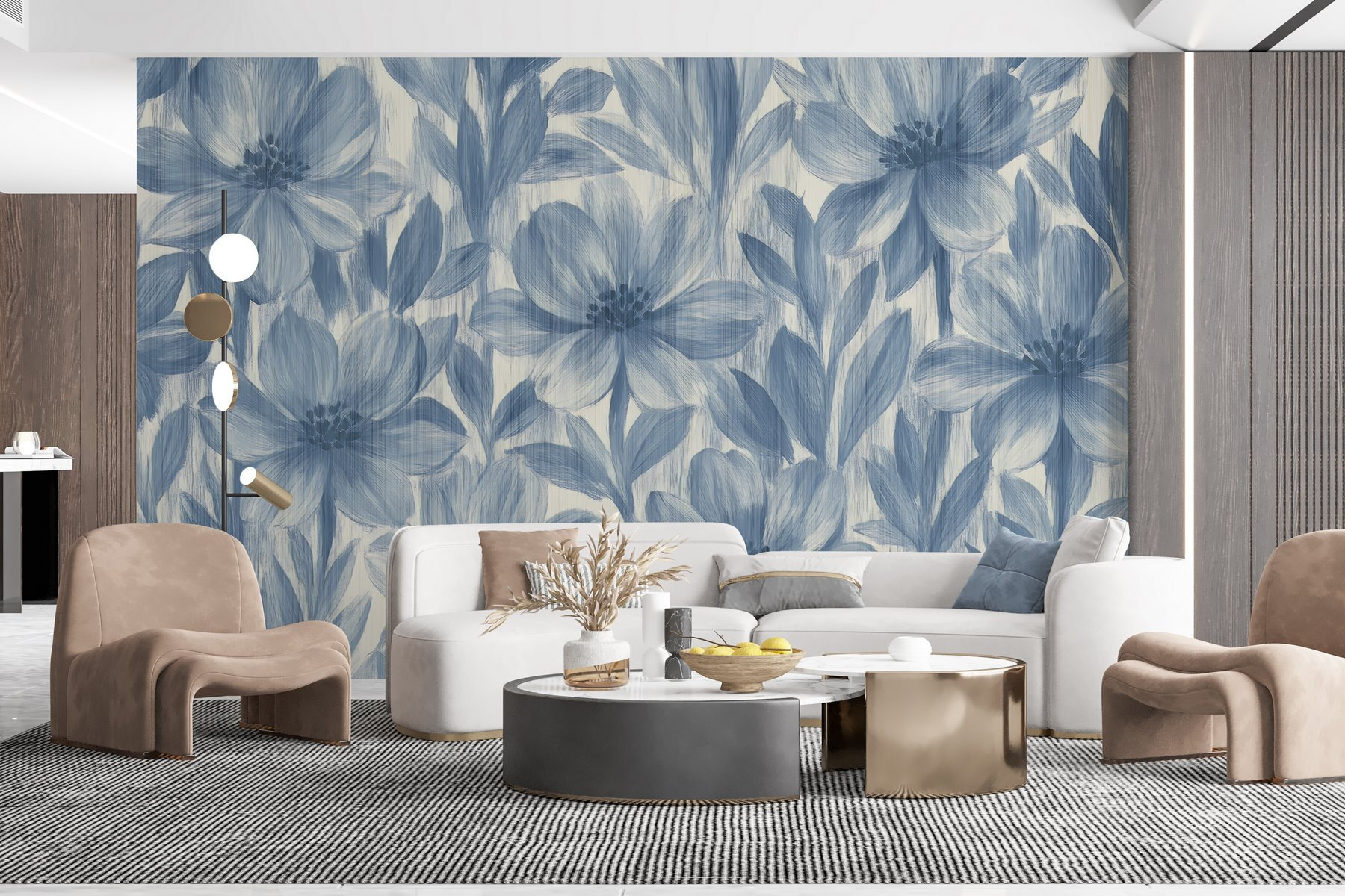 Floral elegance in soft hues Floral elegance in soft hues