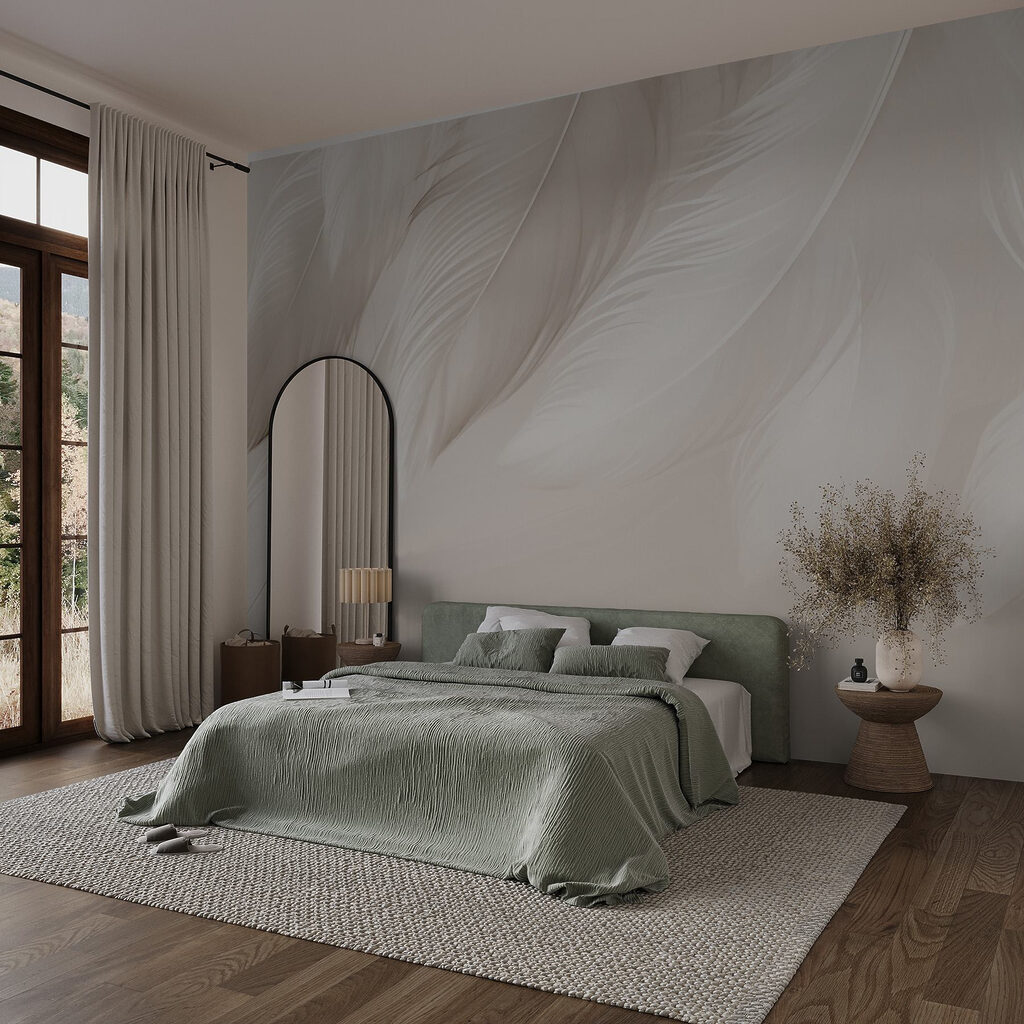 Delicate feathers on soft backdrop Delicate feathers on soft backdrop