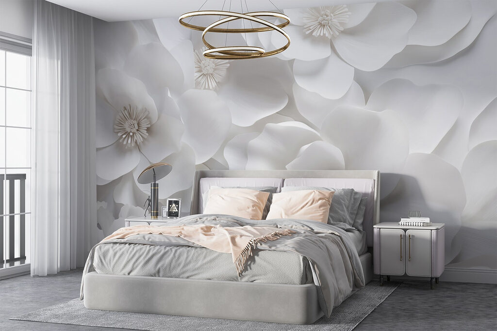 Group of white flowers