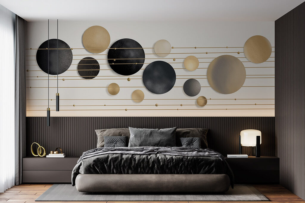 Group of circles and lines Group of circles and lines