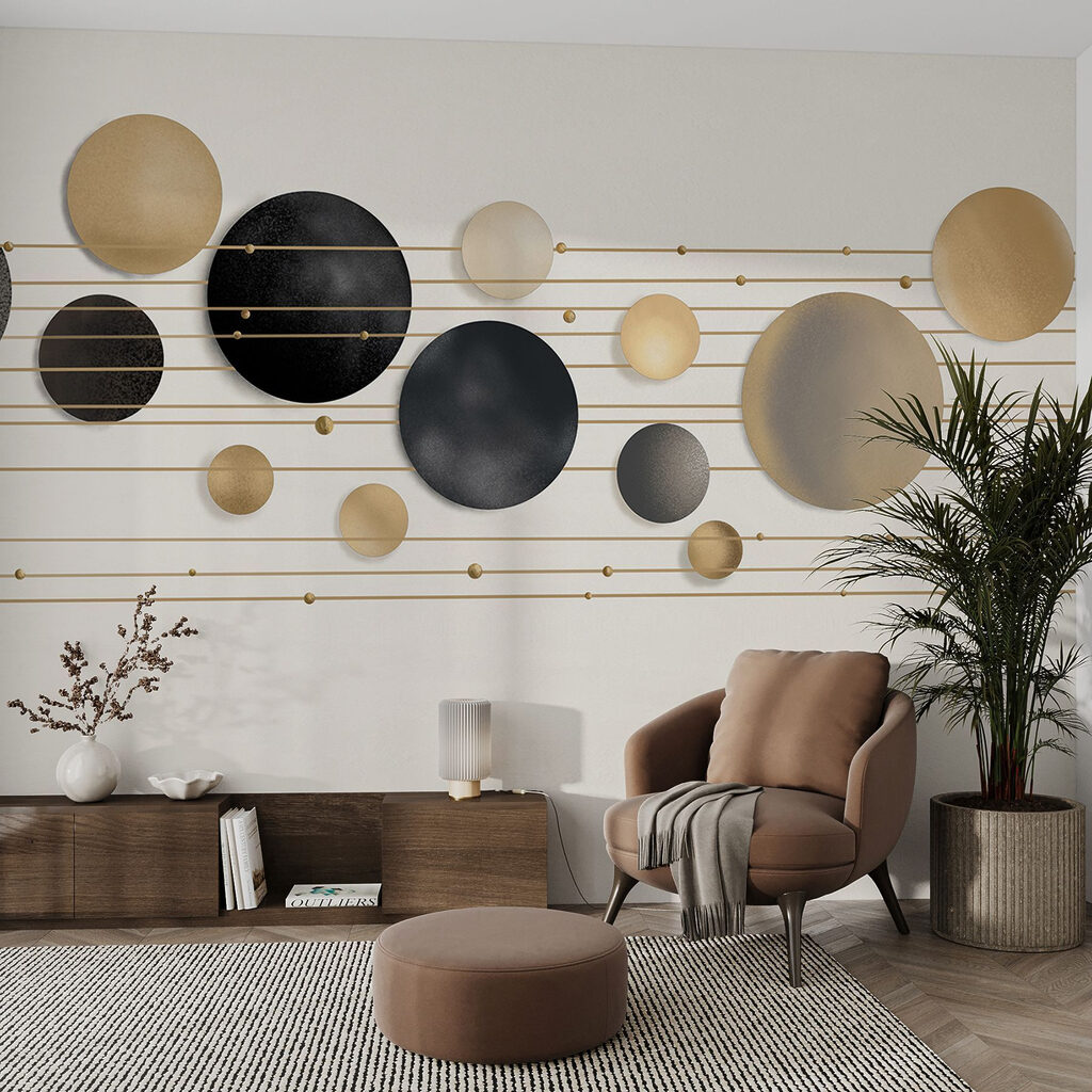 Group of circles and lines Group of circles and lines