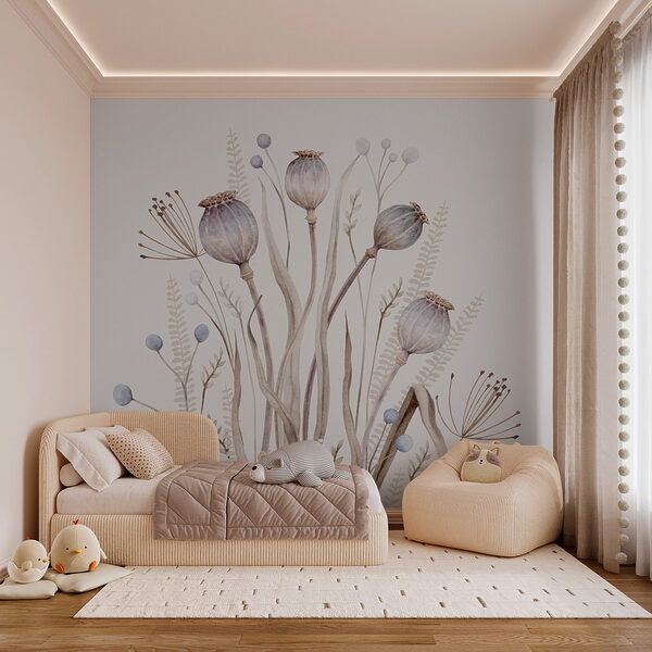 Pintura a aguarela de flores e plantas Pintura a aguarela de flores e plantas