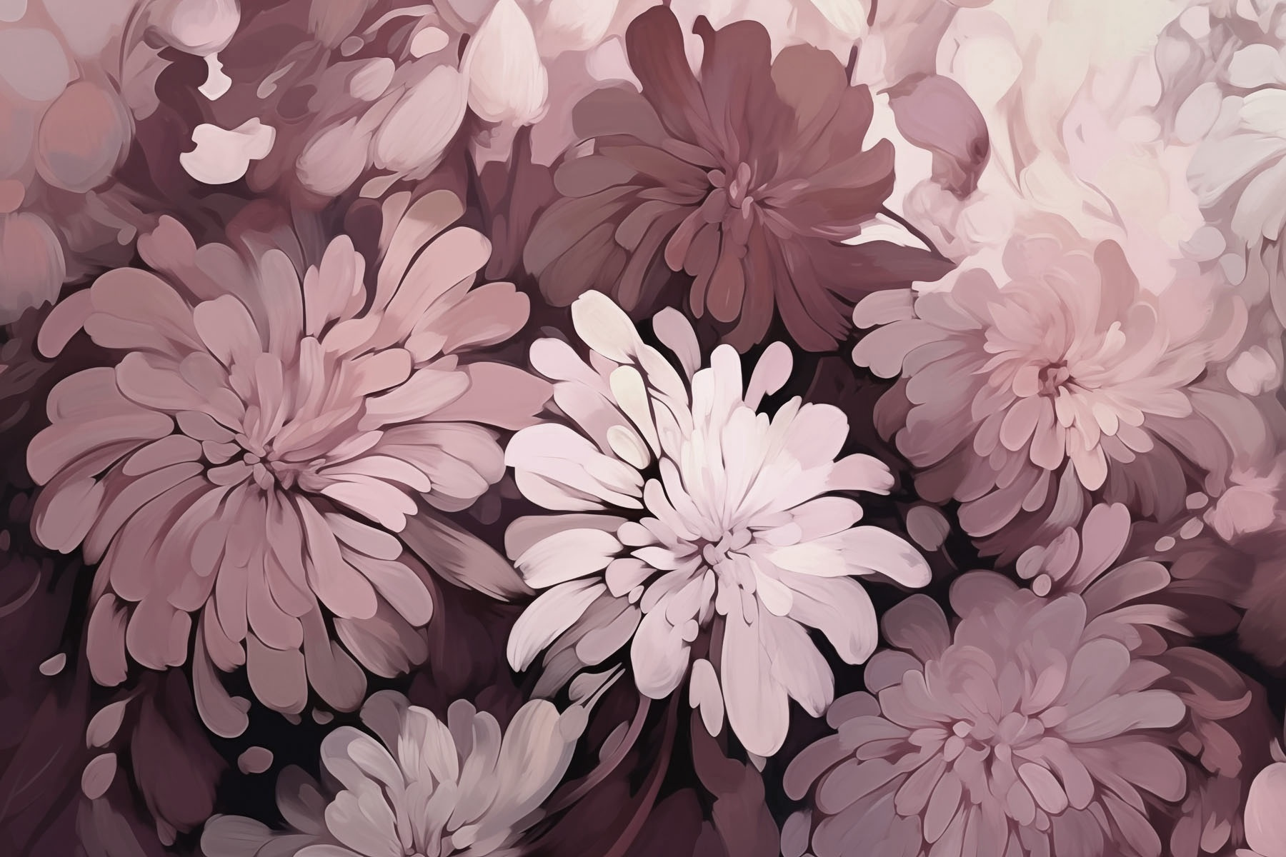 Soft petals in gentle harmony