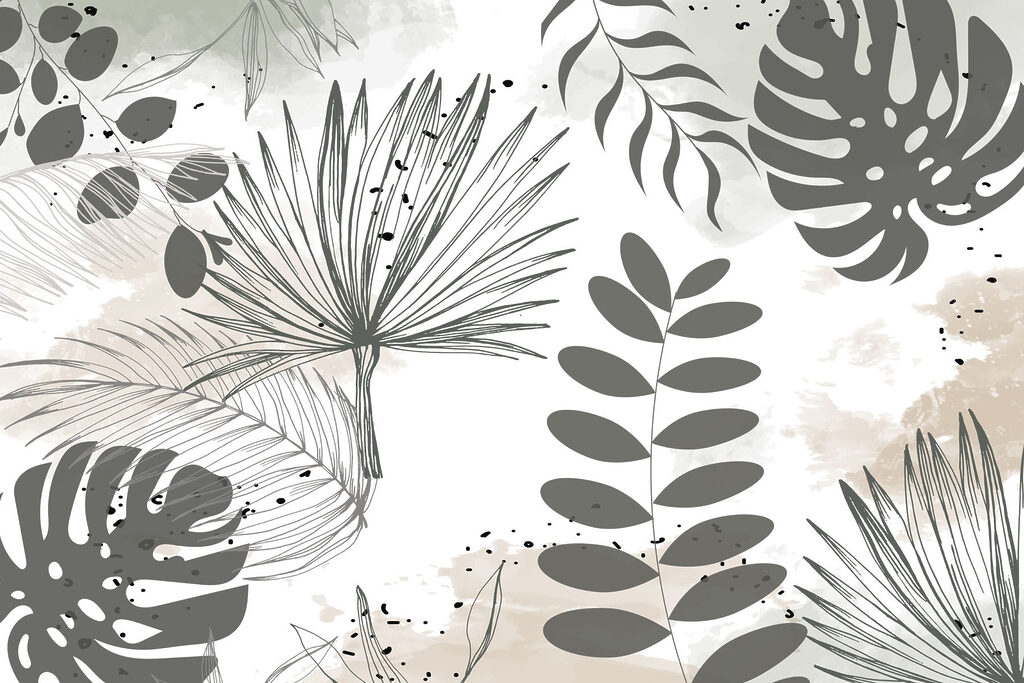 Desenho de ilustração botânica inspirado na natureza Desenho de ilustração botânica inspirado na natureza
