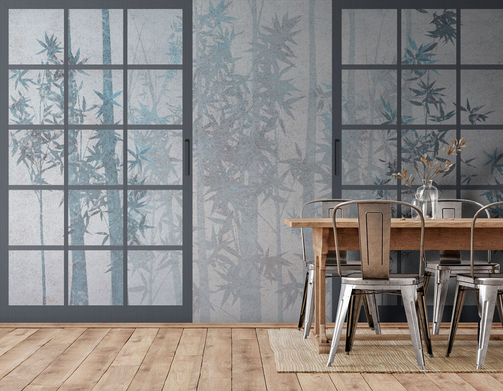 Window with a frosted glass Window with a frosted glass