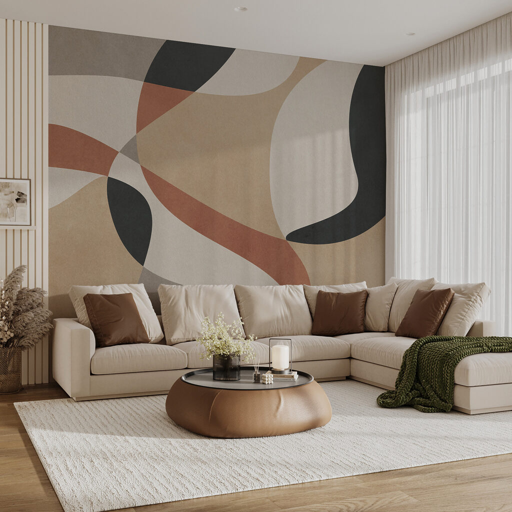 Pattern of colorful shapes Pattern of colorful shapes