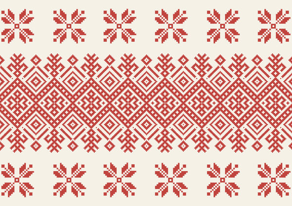 Padrão vermelho e branco Padrão vermelho e branco