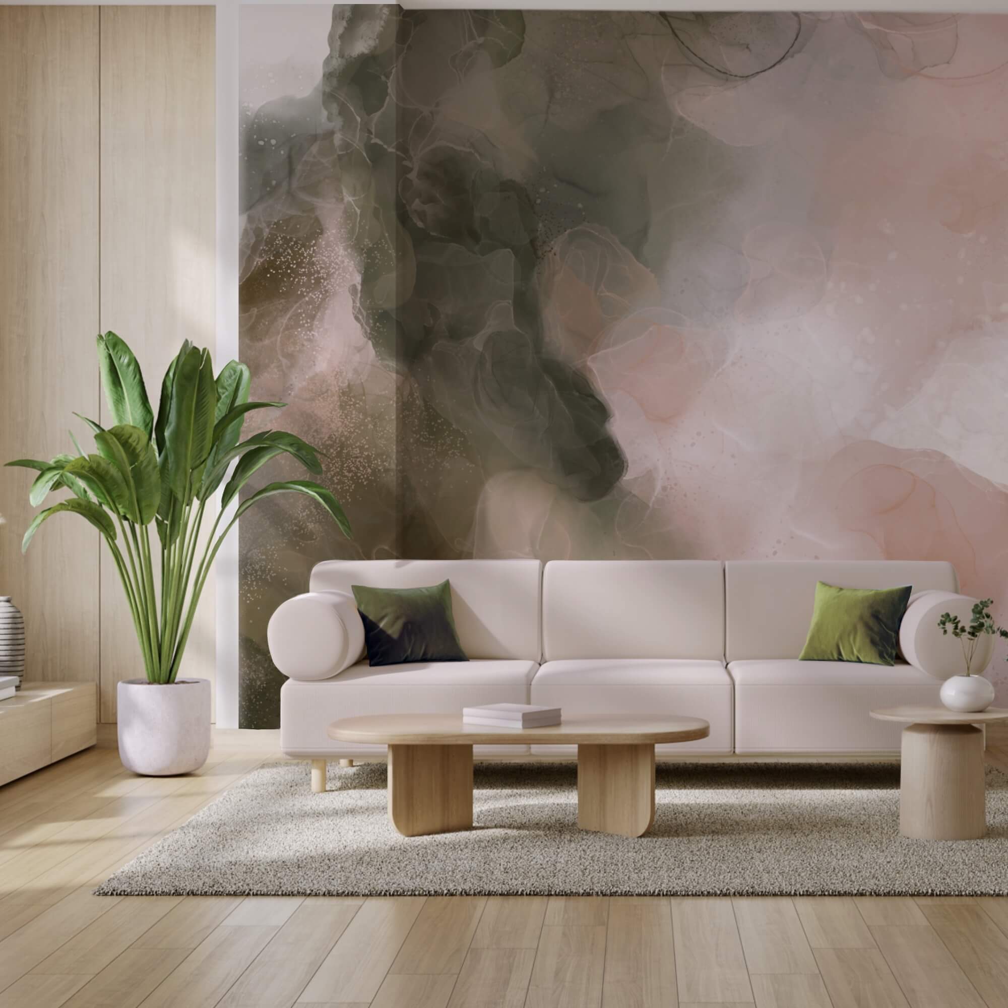 Tons suaves que se misturam em harmonia