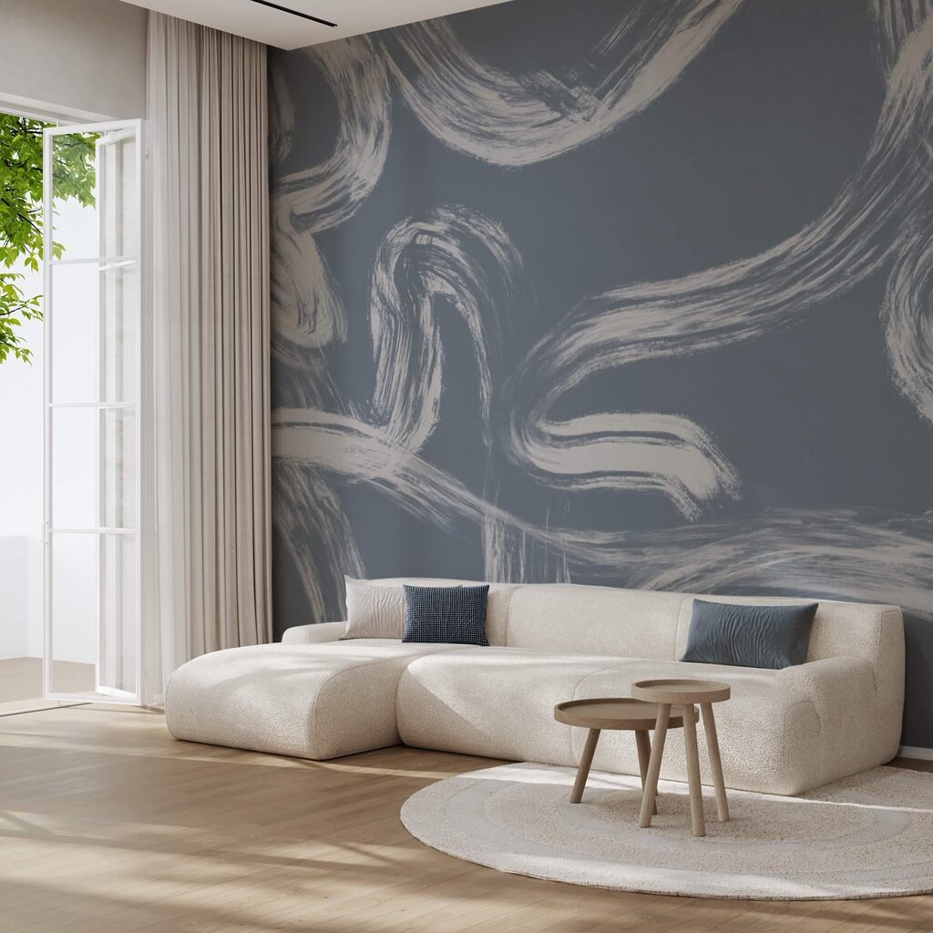 Padrão cinzento e branco