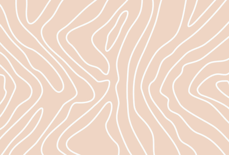 Linhas brancas sobre um fundo cor-de-rosa