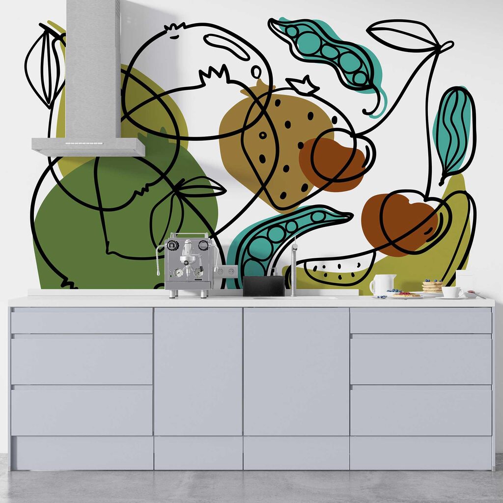 Desenho de diferentes frutos Desenho de diferentes frutos