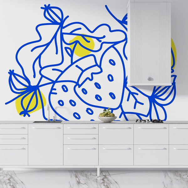 Desenho de frutos e folhas Desenho de frutos e folhas
