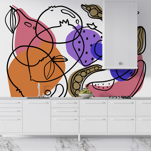 Desenho de diferentes frutos Desenho de diferentes frutos