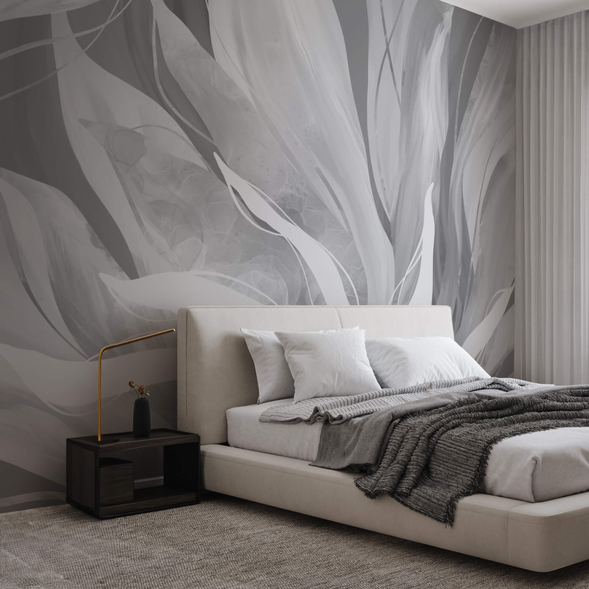 Sussurros de formas suaves e fluidas