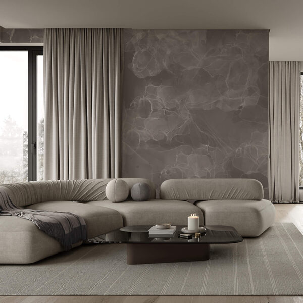 Fundo cinzento e branco