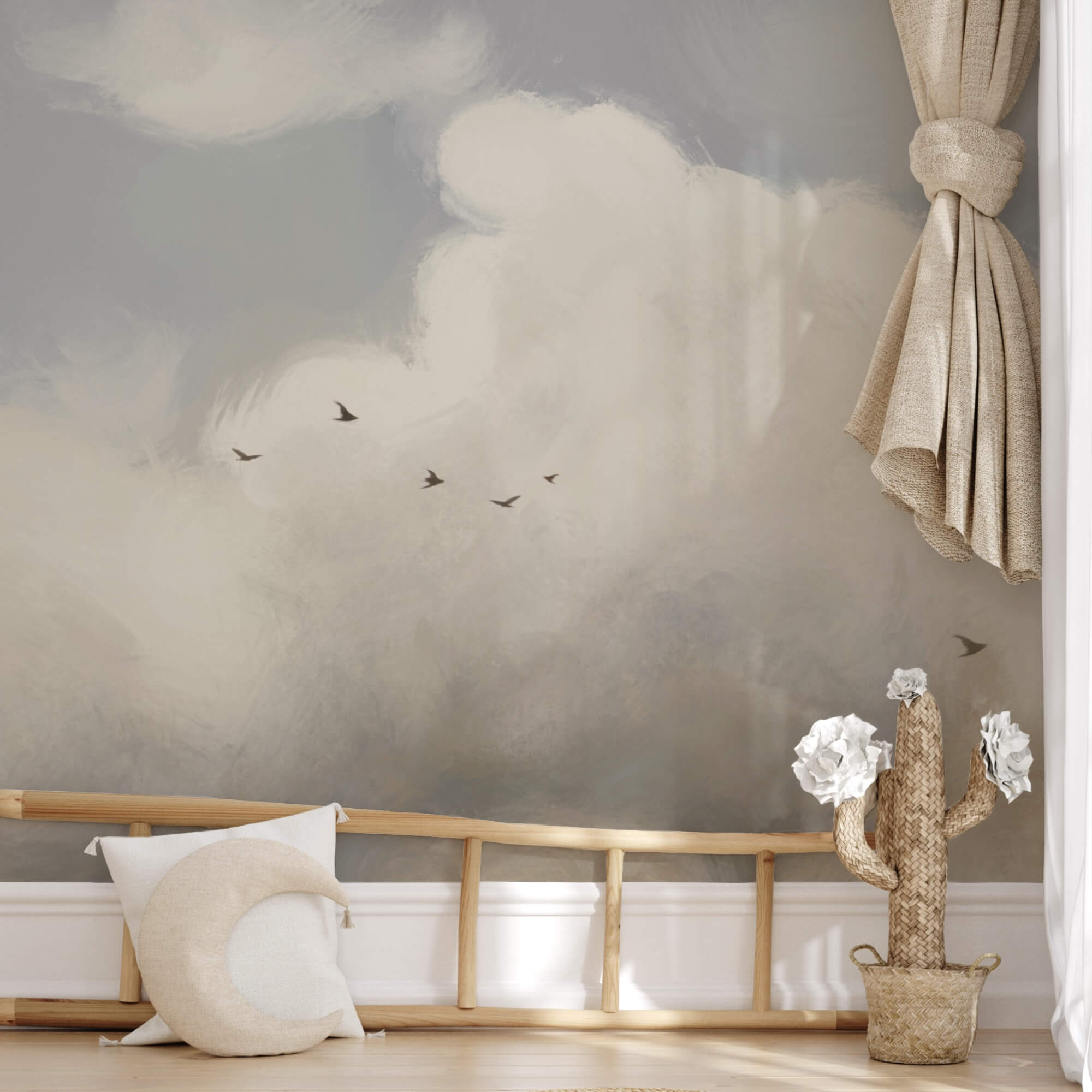 Pássaros a voar pássaros no céu