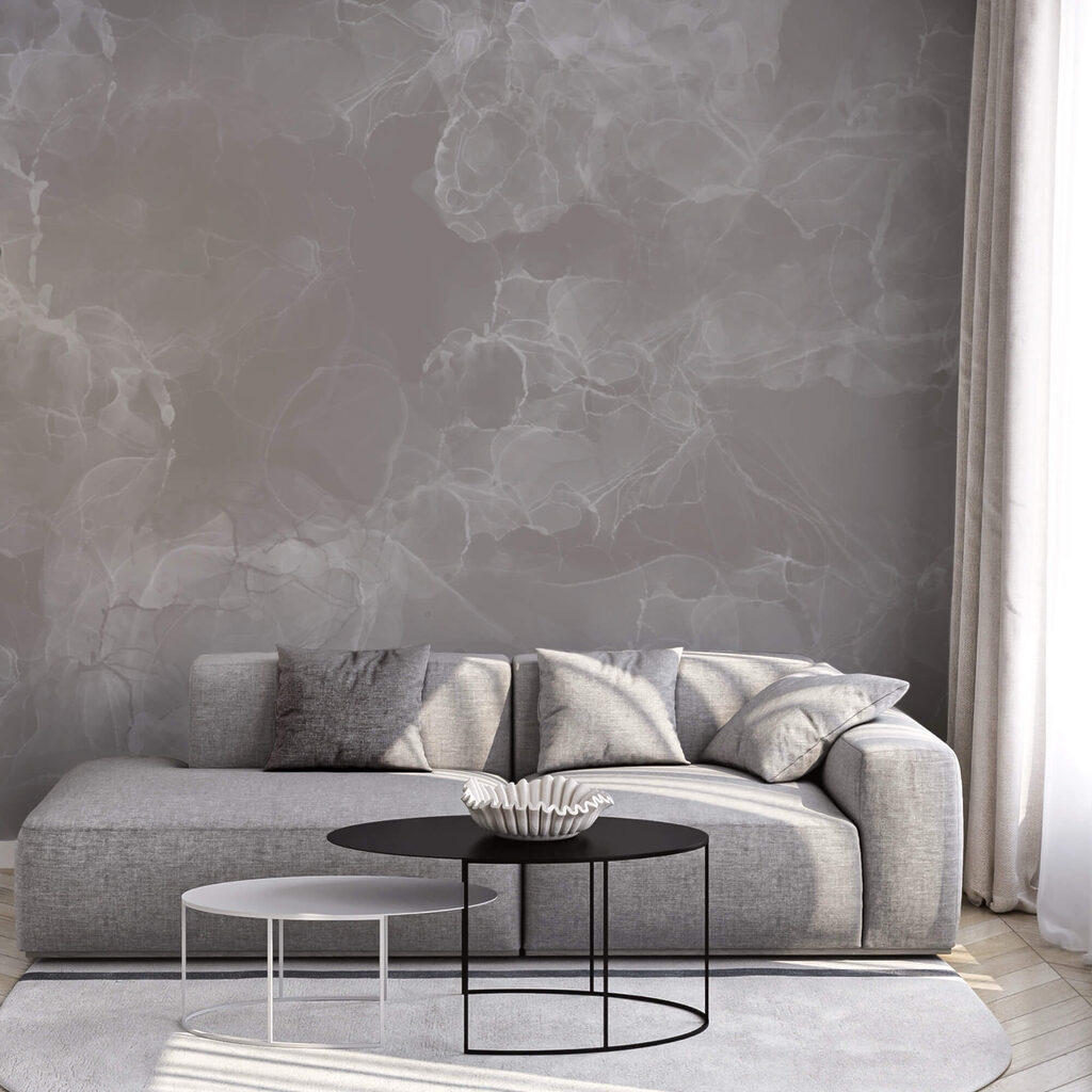 Fundo cinzento e branco