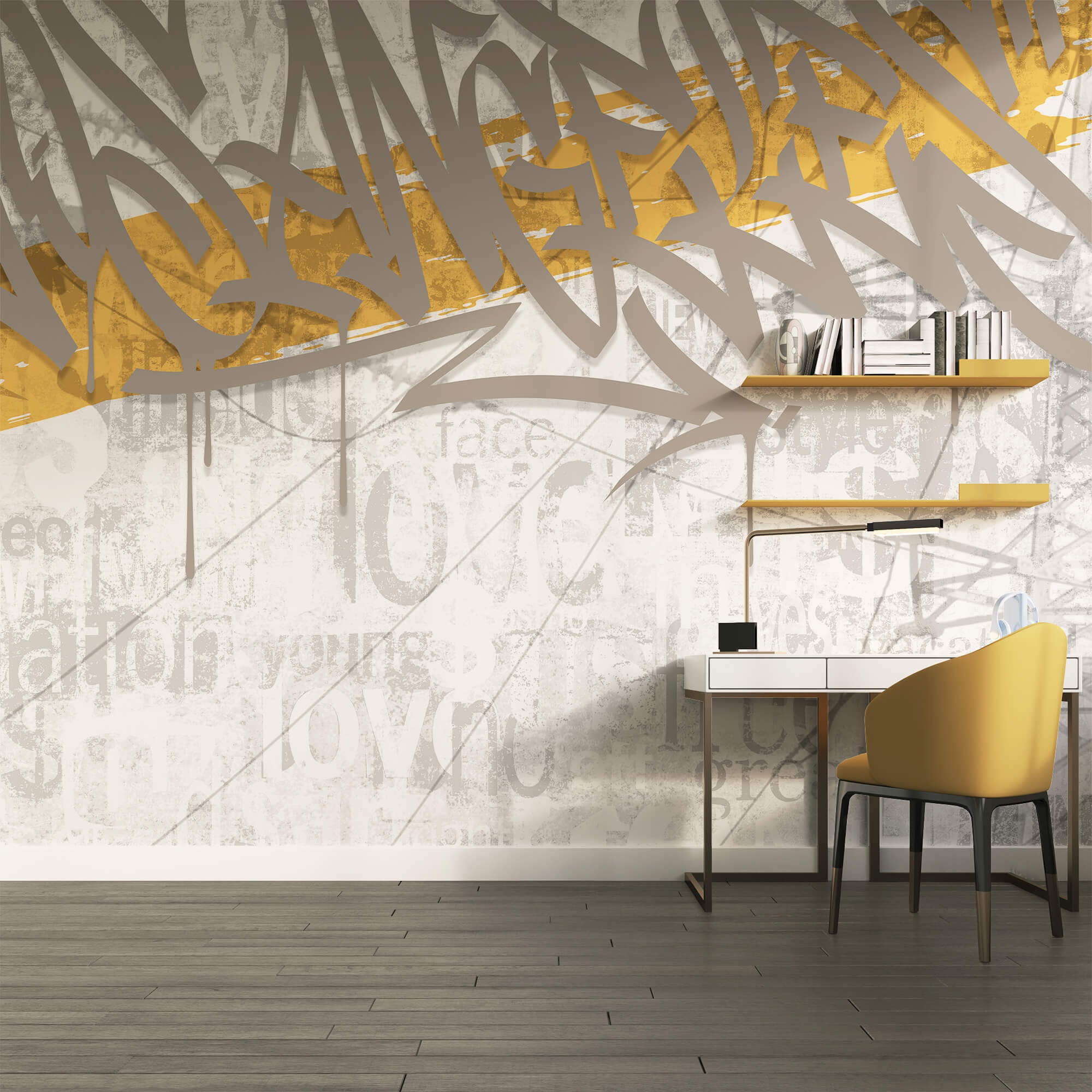 Graffiti numa parede