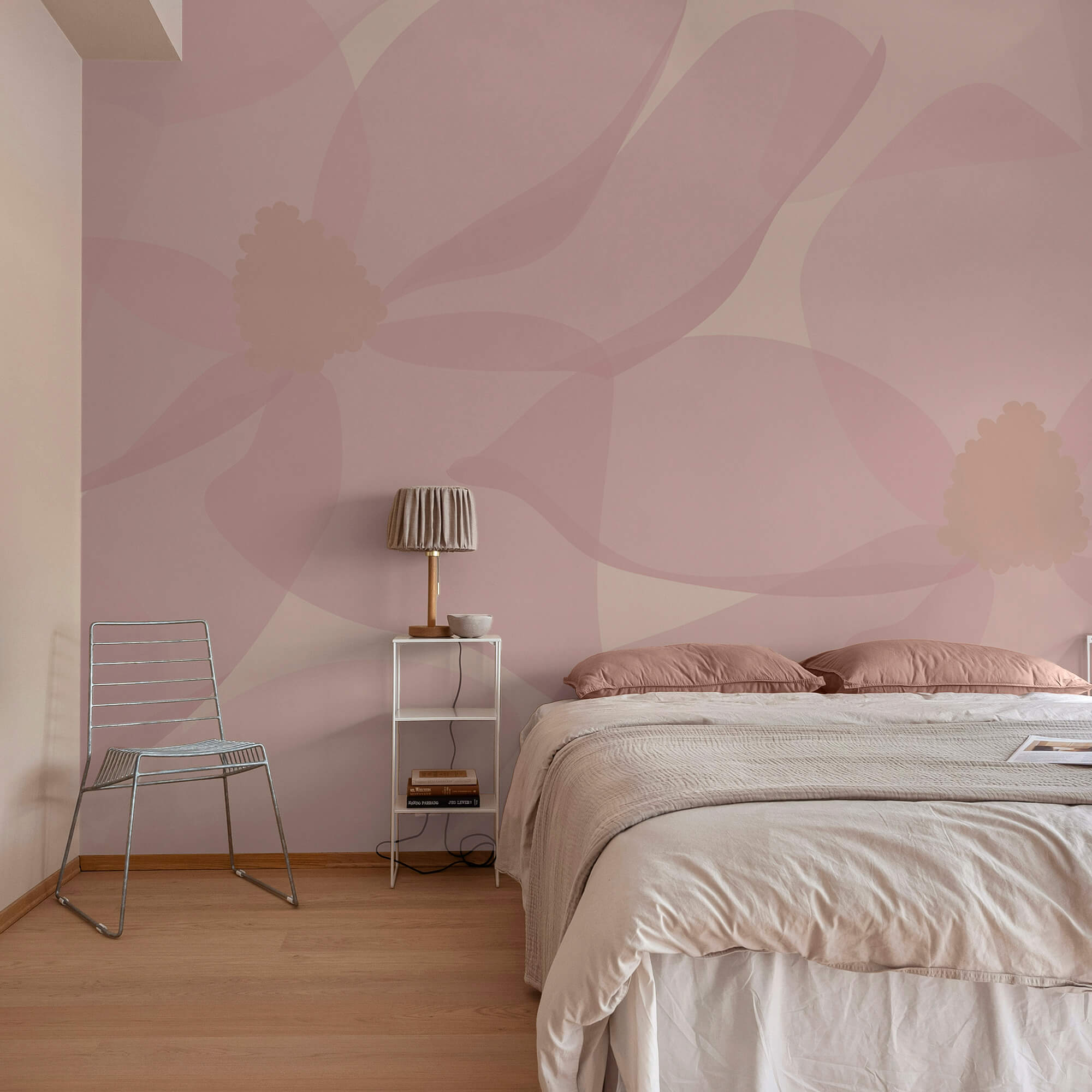 Pétalas macias em tons suaves