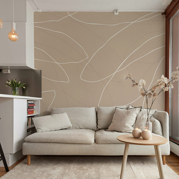 Fundo castanho e branco com linhas Fundo castanho e branco com linhas
