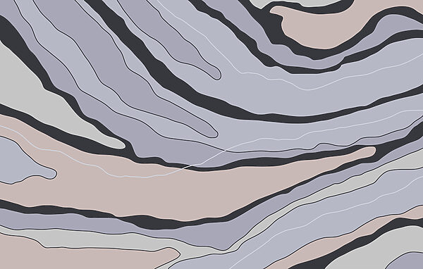 Linhas abstractas em cores suaves Linhas abstractas em cores suaves