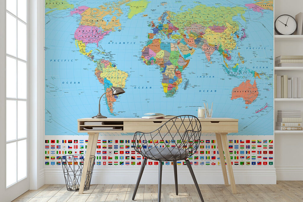 Mapa do mundo com diferentes bandeiras u60137piw11mr 1024x683 - Mapa do mundo com diferentes bandeiras
