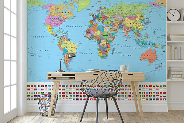 Mapa do mundo com diferentes bandeiras u60137piw11mr 600x400 - Mapa do mundo com diferentes bandeiras