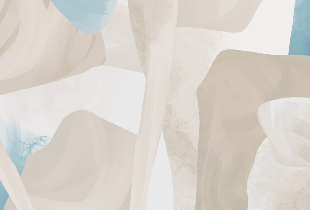 Formas abstractas em cores suaves. Formas abstractas em cores suaves.
