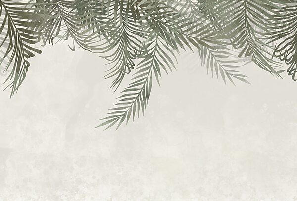 Gentle foliage on a soft background