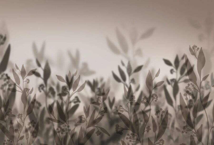 Papel de parede Imagem desfocada de plantas - Image 5