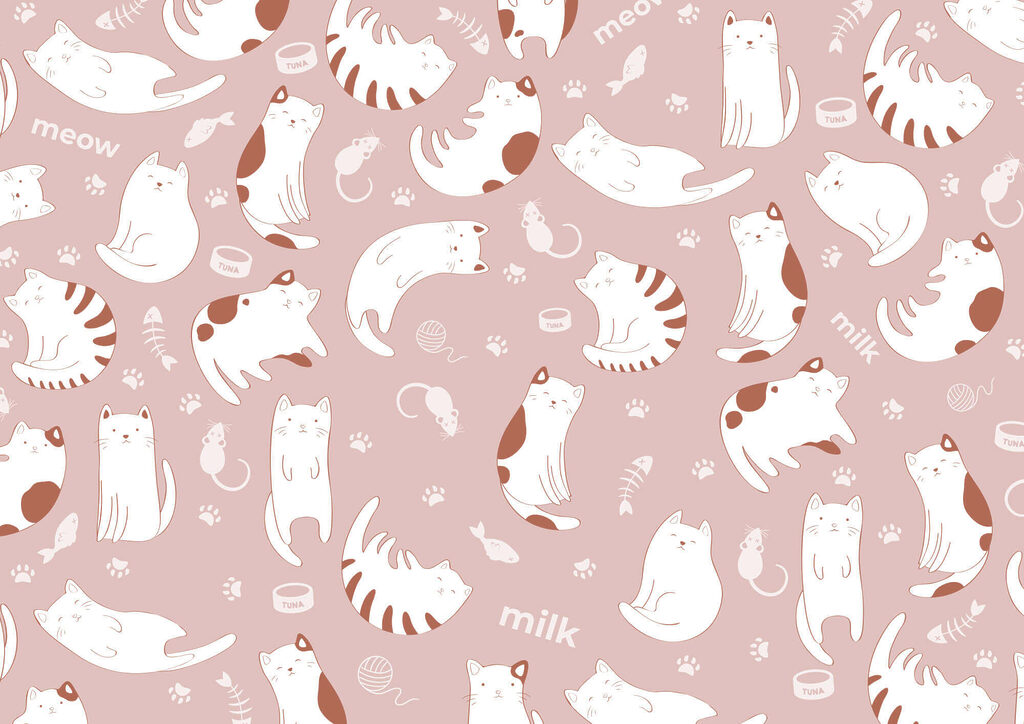 Pattern of cats and mice Pattern of cats and mice
