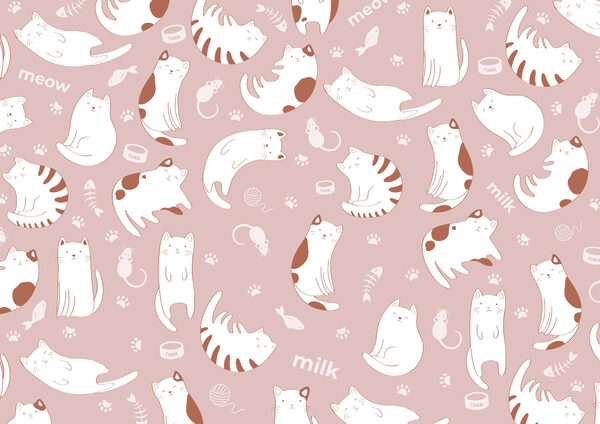 Pattern of cats and mice Pattern of cats and mice