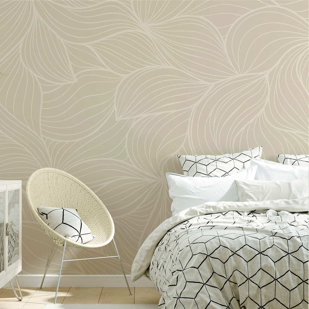 Padrão de linhas onduladas Padrão de linhas onduladas