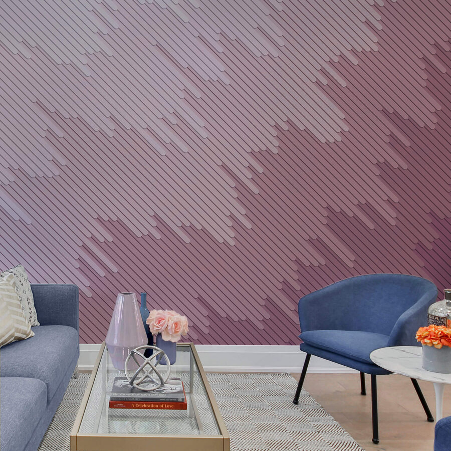 Murais de parede Fundo cor-de-rosa e branco