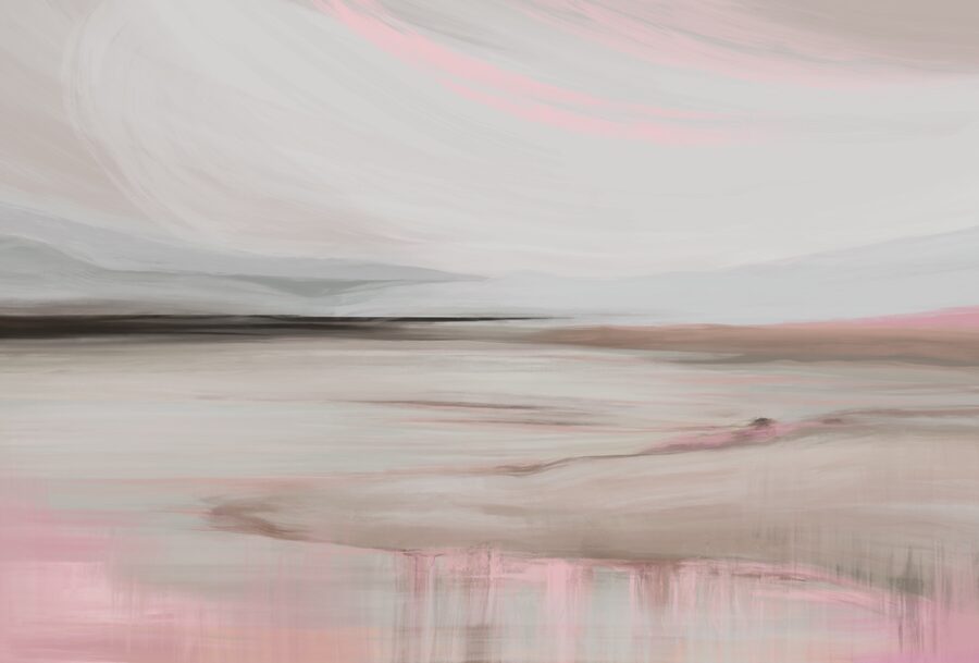 Pintura de uma paisagem