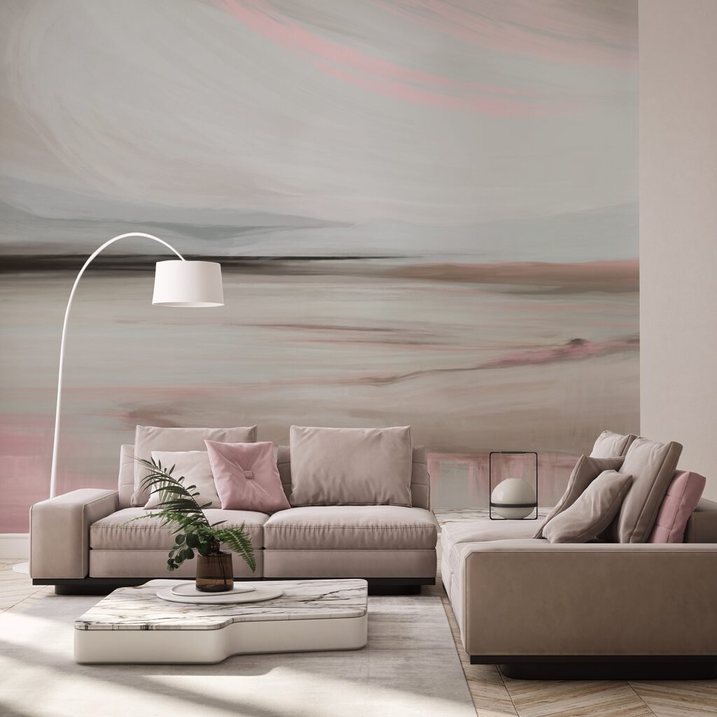 Pintura de uma paisagem